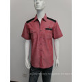 Men's cotton slubbed fabric casual shirt